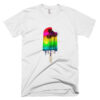 The t-shirt Psychedelic Rainbow Popsicle Tropical Beach will be a manifestation of your brightness and originality. This is a high quality fabric and printed product, wear-resistant, pleasant to the touch. Printing and photo printing, images, drawings on T-shirt is performed by our studio at a high technological level. Hi-Tees online store presents men's t-shirts of various colors made of 100% fine jersey cotton and decorated with original prints. The printed T-shirt is the best choice for any occasion! T-shirt