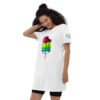 Rainbow Popsicle Tropical Beach
