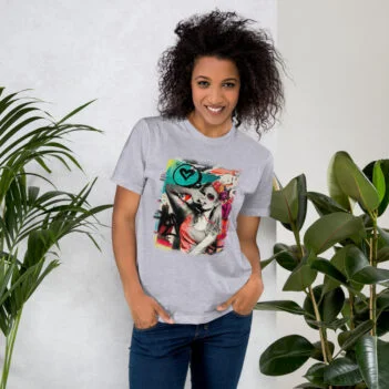 Sexy Lady Grafitti T-shirt - Image 3