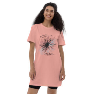 <p>T-shirts have been around forever, yet somehow we find ways to make them feel new. This organic cotton t-shirt dress is one of the premium product must-haves—it's comfortable, stylish, and organic. Style it with leggings, a belt, a denim jacket, or wear it alone, it'll look great anyway.
• 100% organic ring-spun cotton
• Fabric weight: 5.3 oz/yd² (180 g/m²)
• Single jersey
• Medium fit
• Set-in sleeves
• 1×1 rib at collar
• Wide double-needle topstitch on sleeve and bottom hem
• Self-fabric neck tape (inside, back of the neck)
• Blank product sourced from China or Bangladesh</p>