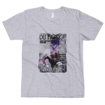 Woman Mask Feathers T-shirt