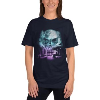 Moon Skull City Alley T-shirt