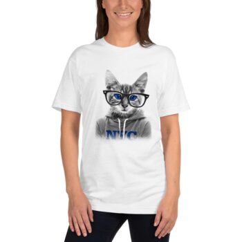Cat With Glasses T-shirt