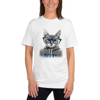 Cat With Glasses T-shirt