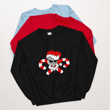 Christmas Skull Unisex Sweatshirt