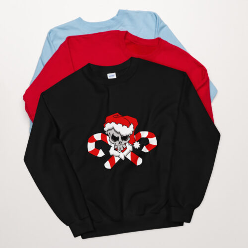 Christmas Skull Unisex Sweatshirt