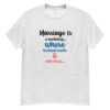 "Marriage Is a Workshop" is a great designer decision in the Funny Slogans Category. This unisex t-shirt  is a manifestation of your brightness and originality. It's a high quality fabric and printed product, wear-resistant, pleasant to touch. All slogans are printed by our studio with high peformance equipment. Thematic T-shirt is the best choice for every day and any occasion.