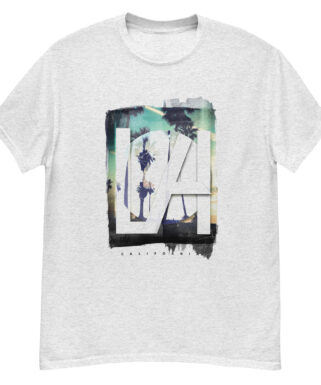 "Los Angeles..." is a great designer decision in the Cool Images Category. This unisex t-shirt  is a manifestation of your brightness and originality. It’s a high quality fabric and printed product, wear-resistant, pleasant to touch. All images are printed with high peformance equipment. Printed T-shirt is the best choice for every day and any occasion.