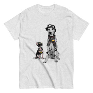 "Quirky Aviator Police Dog" is a great designer decision in the Cool Images Category. This unisex t-shirt  is a manifestation of your brightness and originality. It’s a high quality fabric and printed product, wear-resistant, pleasant to touch. All images are printed with high peformance equipment. Printed T-shirt is the best choice for every day and any occasion.