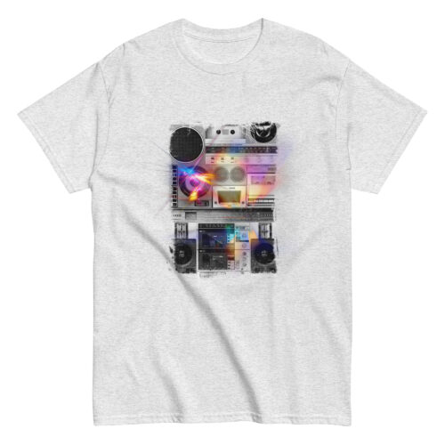 Music Boombox Speaker Stack T-shirt