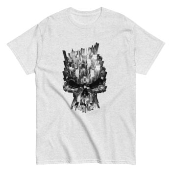 "Urban Skull" is a great designer decision in the Cool Images Category. This unisex t-shirt  is a manifestation of your brightness and originality. It’s a high quality fabric and printed product, wear-resistant, pleasant to touch. All images are printed with high peformance equipment. Printed T-shirt is the best choice for every day and any occasion.