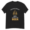 "Chance for Beer" is a great designer decision in the Funny Slogans Category. This unisex t-shirt  is a manifestation of your brightness and originality. It's a high quality fabric and printed product, wear-resistant, pleasant to touch. All slogans are printed by our studio with high peformance equipment. Our online store presents tees of various colors, made of 100% cotton and decorated with designer prints. Thematic T-shirt is the best choice for every day and any occasion.