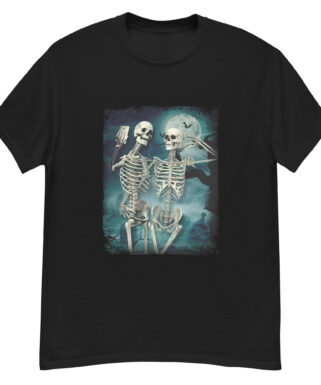 Graveyard Moon Skeleton T-shirt