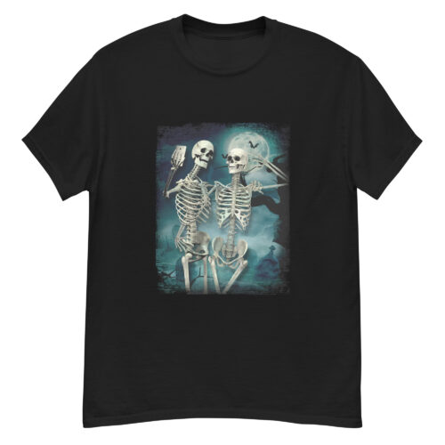 Graveyard Moon Skeleton T-shirt