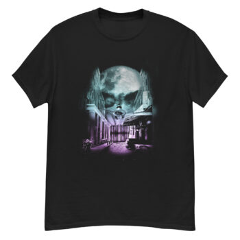 Galactic Dark Moon Skull T-shirt