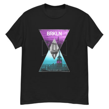 "Brooklyn New York City" is a great designer decision in the Cool Images Category. This unisex t-shirt  is a manifestation of your brightness and originality. It’s a high quality fabric and printed product, wear-resistant, pleasant to touch. All images are printed with high peformance equipment. Printed T-shirt is the best choice for every day and any occasion.