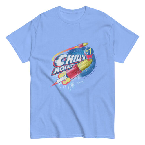 Chillin Retro Popsicle Rocket T-shirt - Image 2