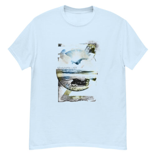 Wanderlust Ocean Motorcycle T-shirt - Image 3