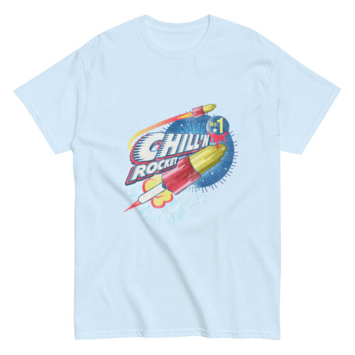 Chillin Retro Popsicle Rocket T-shirt