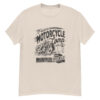 "Vintage Motorcycle" is a great designer decision in the Cool Images Category. This unisex t-shirt  is a manifestation of your brightness and originality. It’s a high quality fabric and printed product, wear-resistant, pleasant to touch. All images are printed with high peformance equipment. Printed T-shirt is the best choice for every day and any occasion.