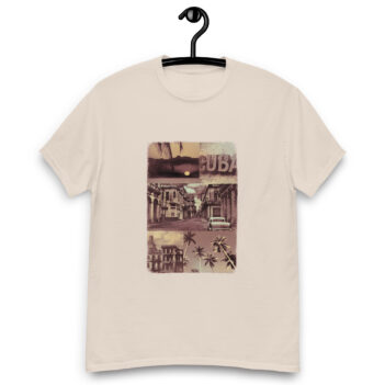 "Vintage Cuba Faded Photo" is a great designer decision in the Cool Images Category. This unisex t-shirt  is a manifestation of your brightness and originality. It’s a high quality fabric and printed product, wear-resistant, pleasant to touch. All images are printed with high peformance equipment. Printed T-shirt is the best choice for every day and any occasion.