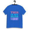 "This Is My Selfie T-Shirt" is a great designer decision in the Funny Slogans Category. This unisex t-shirt  is a manifestation of your brightness and originality. It's a high quality fabric and printed product, wear-resistant, pleasant to touch. All slogans are printed by our studio with high peformance equipment. Our online store presents tees of various colors, made of 100% cotton and decorated with designer prints. Thematic T-shirt is the best choice for every day and any occasion.