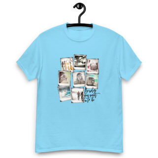 "Polaroid Travel Photos" is a great designer decision in the Cool Images Category. This unisex t-shirt  is a manifestation of your brightness and originality. It’s a high quality fabric and printed product, wear-resistant, pleasant to touch. All images are printed with high peformance equipment. Printed T-shirt is the best choice for every day and any occasion.