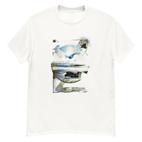 Wanderlust Ocean Motorcycle T-shirt - Image 5
