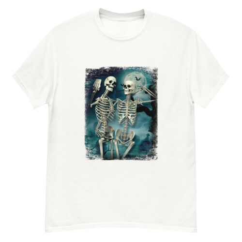 Graveyard Moon Skeleton T-shirt - Image 3