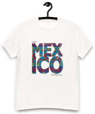 Visit Mexico Aztec Pattern T-shirt